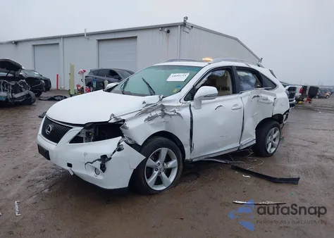 2010 Lexus Rx 350 from USA, damaged, VIN 2T2BK1BA4AC013948